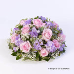 Extra Large Rose & Freesia Posy (Pink and Lilac)