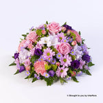 Large Classic Lilac and Pink Posy